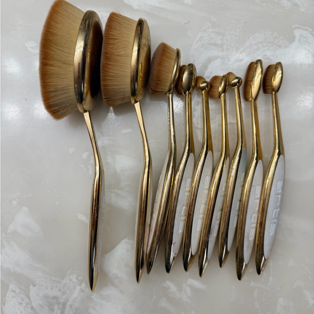 Artis Gold Makeup Brush Set